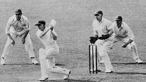 Bradman set the standards in batting Bradman set the standards in batting