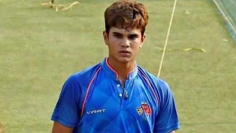 Arjun Tendulkar picks 6/70 in a superb bowling display Arjun Tendulkar picks 6/70 in a superb bowling display