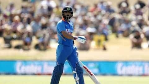 New Zealand vs India: Kohli's average lowest in five years New Zealand vs India: Kohli's average lowest in five years