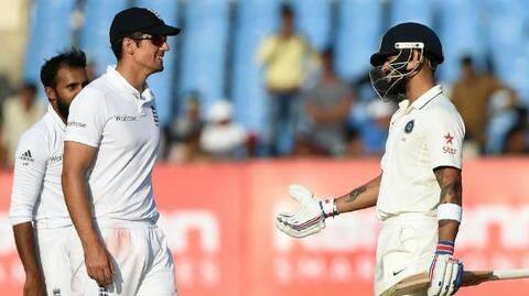 Reliving the moments from England's 2016-17 tour of India Reliving the moments from England's 2016-17 tour of India