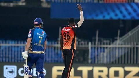 SRH beat MI, qualify for IPL 2020 playoffs: Records broken SRH beat MI, qualify for IPL 2020 playoffs: Records broken