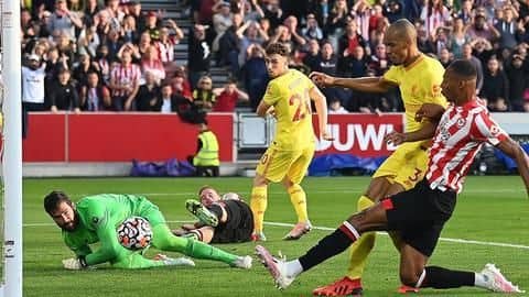 Premier League, Brentford 3-3 Liverpool: Records broken Premier League, Brentford 3-3 Liverpool: Records broken