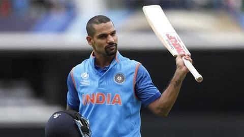 Dhawan suffered injury while playing for Delhi Dhawan suffered injury while playing for Delhi