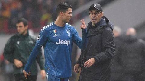 Ronaldo was angry because he wasn't very well: Sarri Ronaldo was angry because he wasn't very well: Sarri