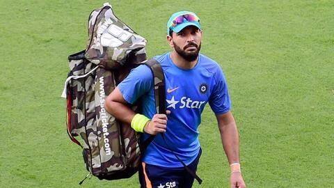 Yuvi's form and fitness were questioned Yuvi's form and fitness were questioned
