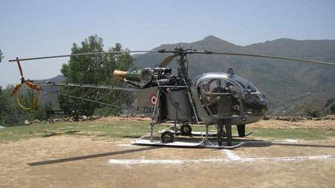 Army's Cheetah helicopter crashes in WB Army's Cheetah helicopter crashes in WB