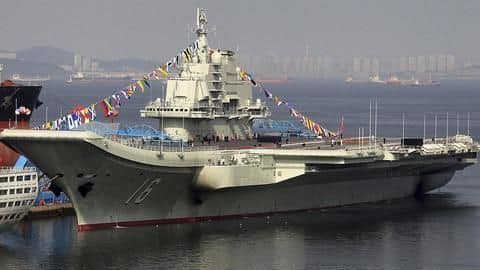 China's aircraft carrier enters Western Pacific China's aircraft carrier enters Western Pacific