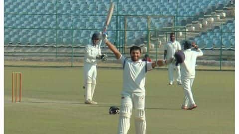 Samit Gohil breaks world record; Gujarat reach Ranji semis Samit Gohil breaks world record; Gujarat reach Ranji semis