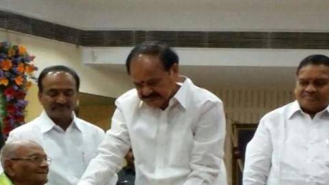 Naidu dismisses political conspiracy on TN Chief secy's raid Naidu dismisses political conspiracy on TN Chief secy's raid