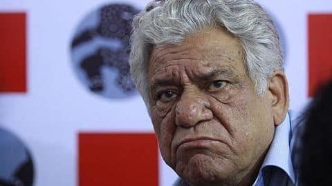 Veteran Bollywood actor Om Puri passes away Veteran Bollywood actor Om Puri passes away