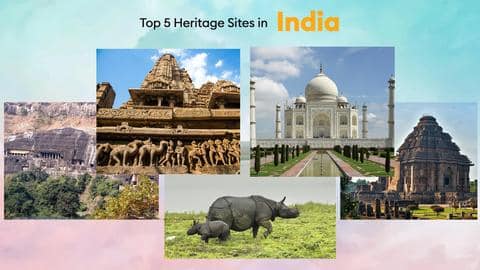 World Heritage Day 2022: Top 5 heritage sites in India World Heritage Day 2022: Top 5 heritage sites in India