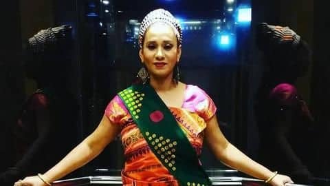 'Bhojpuri Queen' from Assam joins BJP 'Bhojpuri Queen' from Assam joins BJP