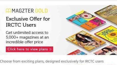 Now, read digital magazines, newspapers in train rides Now, read digital magazines, newspapers in train rides