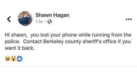 Cops troll criminal using phone left by him while escaping Cops troll criminal using phone left by him while escaping