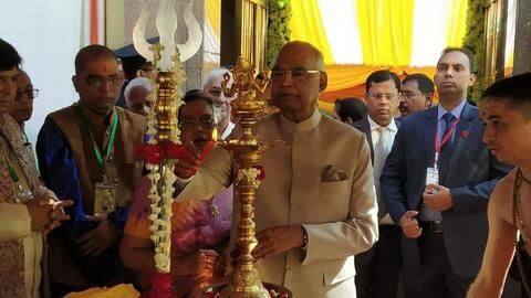 President Ram Nath Kovind visits Shri Kali temple in Myanmar President Ram Nath Kovind visits Shri Kali temple in Myanmar