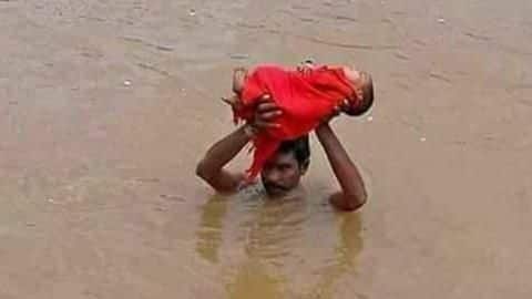 Gujarat: 3,500 relocated due to incessant-rains; floods claim 2 lives Gujarat: 3,500 relocated due to incessant-rains; floods claim 2 lives