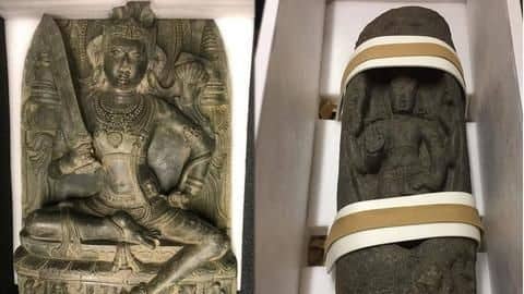 US returns two antique statues worth $500,000 stolen from India US returns two antique statues worth $500,000 stolen from India