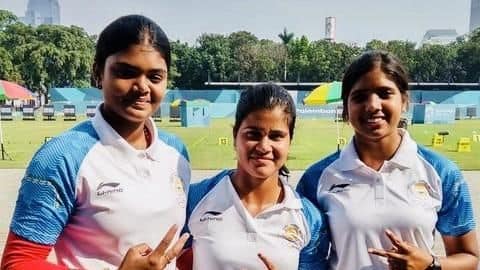 Asian Games 2018: Indian women's compound archery team bags silver Asian Games 2018: Indian women's compound archery team bags silver