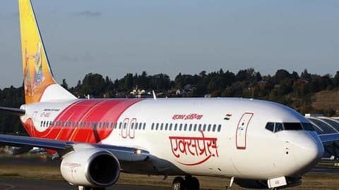 Air India Express plane overshoots runway in Mumbai, averts mishap Air India Express plane overshoots runway in Mumbai, averts mishap
