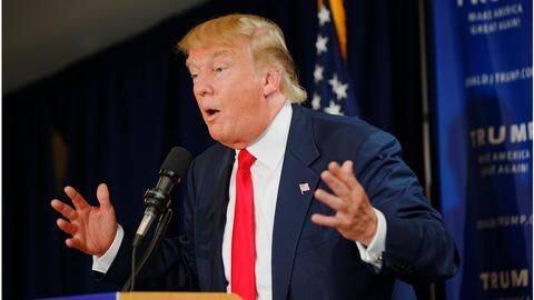Trump says American media dying to see him make mistake Trump says American media dying to see him make mistake