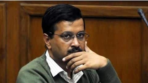 Delhi-BJP leaders protest at Kejriwal's office against non-performance of AAP Delhi-BJP leaders protest at Kejriwal's office against non-performance of AAP