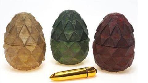 Keep your vibrator secure in the Dragon Egg Vibrator container Keep your vibrator secure in the Dragon Egg Vibrator container