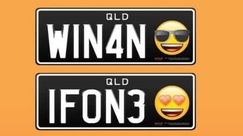 Now, Australia allows citizens to put emojis on license plates Now, Australia allows citizens to put emojis on license plates