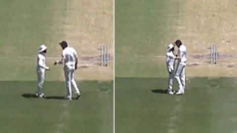 Ind-Aus Test: Ishant Sharma, Ravindra Jadeja engage in nasty fight Ind-Aus Test: Ishant Sharma, Ravindra Jadeja engage in nasty fight