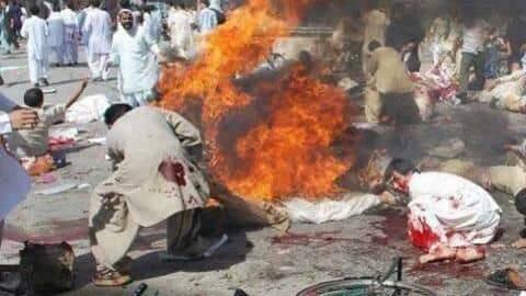 Pakistan: Bomb blast at election rally kills 4, injures 14 Pakistan: Bomb blast at election rally kills 4, injures 14