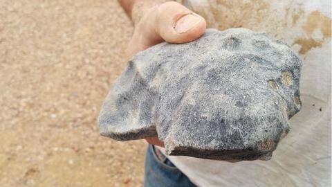 Two suspected meteorites fall on UP village Two suspected meteorites fall on UP village