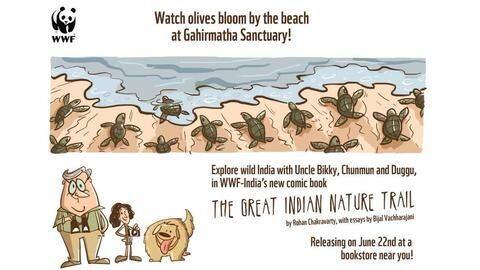 WWF-India launches its first-ever comic book about awareness of nature WWF-India launches its first-ever comic book about awareness of nature