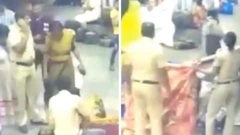 Mumbai Police helps woman give birth on Dadar Platform Mumbai Police helps woman give birth on Dadar Platform