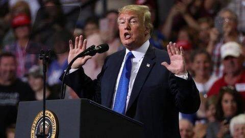 US: Donald Trump mocks Kavanaugh accuser Ford, imitates her testimony US: Donald Trump mocks Kavanaugh accuser Ford, imitates her testimony