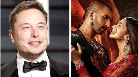 Elon Musk tweets 'Deewani Mastani' song and Twitter goes crazy Elon Musk tweets 'Deewani Mastani' song and Twitter goes crazy