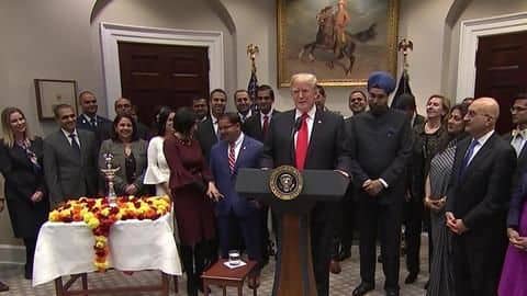 Trump announced Rao's nomination during White House's Diwali celebrations Trump announced Rao's nomination during White House's Diwali celebrations