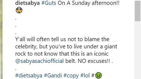 Dear Diet Sabya, nobody needs your unwarranted fake fashion criticism Dear Diet Sabya, nobody needs your unwarranted fake fashion criticism