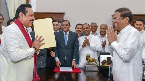 Sri Lankan President Sirisena sacks PM Wickremesinghe; Rajapaksa sworn in Sri Lankan President Sirisena sacks PM Wickremesinghe; Rajapaksa sworn in