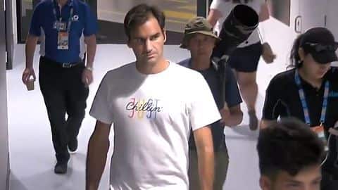 Roger Federer forgets ID, denied entry into men's locker room Roger Federer forgets ID, denied entry into men's locker room
