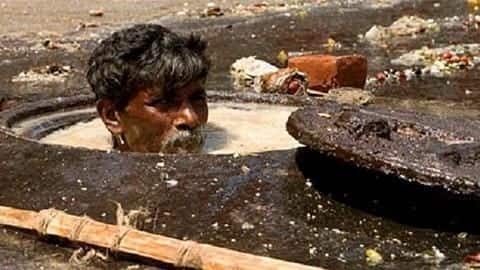 Delhi government discusses possibilities of 'robots' cleaning sewers Delhi government discusses possibilities of 'robots' cleaning sewers