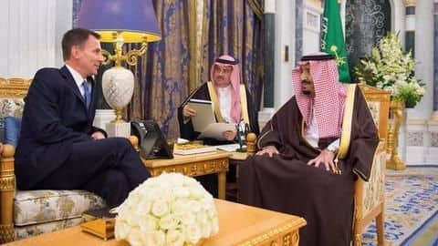 British Foreign Minister in Saudi for talks on Khashoggi, Yemen British Foreign Minister in Saudi for talks on Khashoggi, Yemen