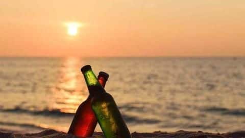 Goa recently imposed fine on drinking in open spaces Goa recently imposed fine on drinking in open spaces