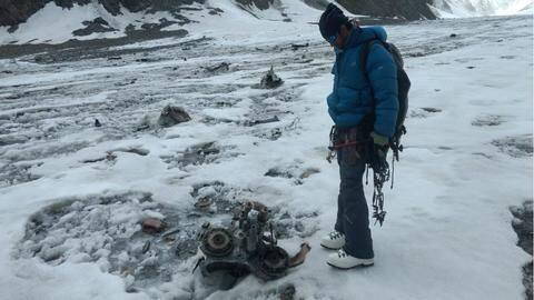 Himachal Pradesh: Mountaineers find dead soldier's body from 1968 plane-crash Himachal Pradesh: Mountaineers find dead soldier's body from 1968 plane-crash