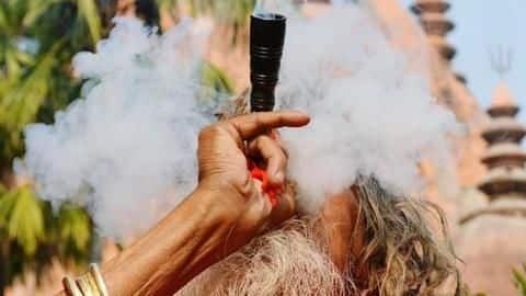 Naga sadhus at Kumbh give up smoking 'chillum'. Here's why! Naga sadhus at Kumbh give up smoking 'chillum'. Here's why!