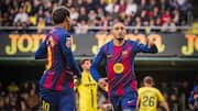 La Liga: Barcelona defeat Villarreal, maintain 4-point lead over Real