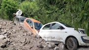 Himachal Pradesh: Heavy rain triggers flash floods, landslides                               