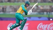 How Quinton de Kock has fared in T20 World Cup