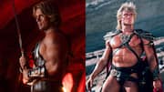 Dolph Lundgren passes He-Man torch to Nicholas Galitzine