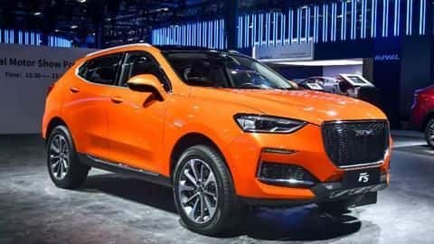 Auto Expo 2020: Haval F5 SUV unveiled in India Auto Expo 2020: Haval F5 SUV unveiled in India