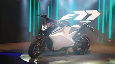 India-made Ultraviolette F77, a fully-electric performance bike, breaks cover India-made Ultraviolette F77, a fully-electric performance bike, breaks cover