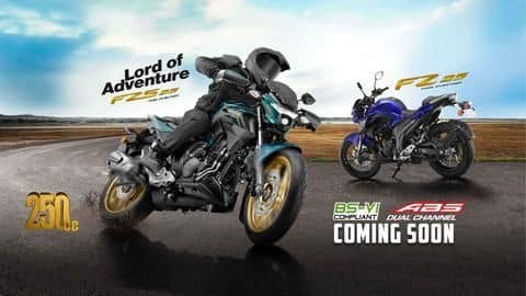 Yamaha Teases New 250cc Bs6 Ready Fz 25 Motorcycles In India
